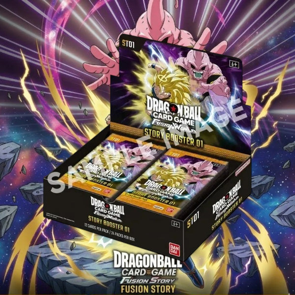 Dragon Ball Super Card Game: Fusion World - Booster Box ST01 (Story Booster 01) - Version Anglaise