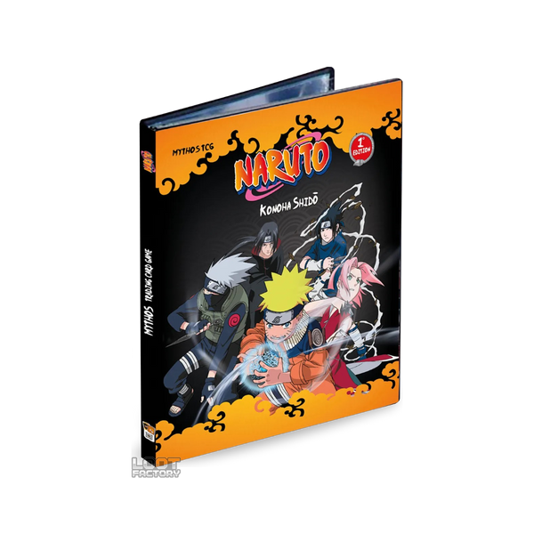 Classeur Officiel Naruto Mythos TCG - Chapitre 1 : Konoha Shidō (1ère Édition)