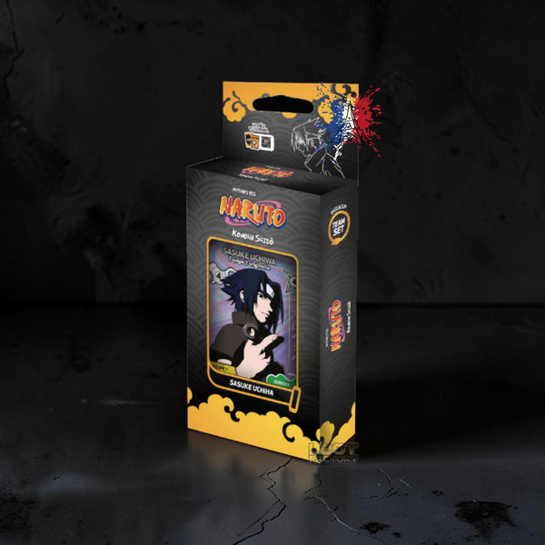 Team Set Sasuke Uchiha - Naruto Mythos TCG - Chapitre 1 : Konoha Shidō (2ème Édition) - Version Française