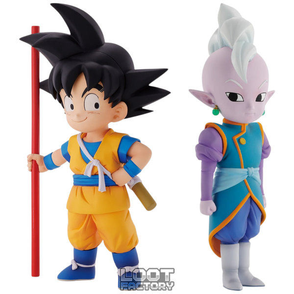 DRAGON BALL DAIMA - Goku (mini) & Kaioshin (mini) - Ichiban Kuji - A PRIZE