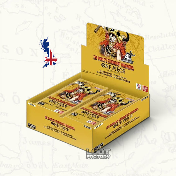 One Piece Card Game - Booster Box OP-17 "The World's Strongest Warriors" (EN)