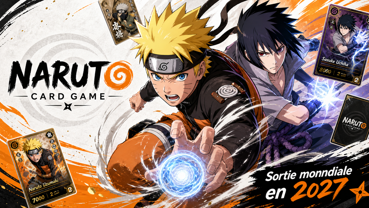 Naruto Card Game : le nouveau TCG Bandai qui prépare déjà l’un des lancements les plus attendus de 2027