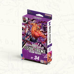 One Piece Card Game - Bundle Intégral : Lot des 6 Starter Decks (ST-31 à ST-36) (EN) + 6 Boosters OP-16