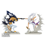 Monkey D. Luffy Gear Second vs Rob Lucci Zoan - DUO Senkouzekkei - One Piece