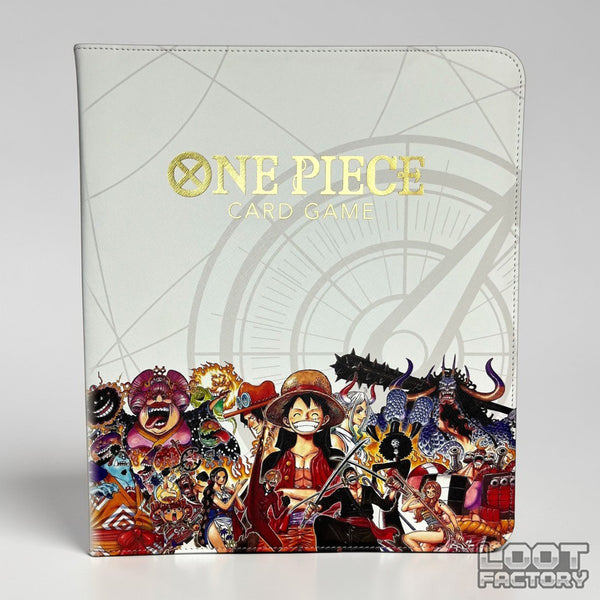Classeur de Collection Premium One Piece - Fresque Personnages (25ème Anniversaire)