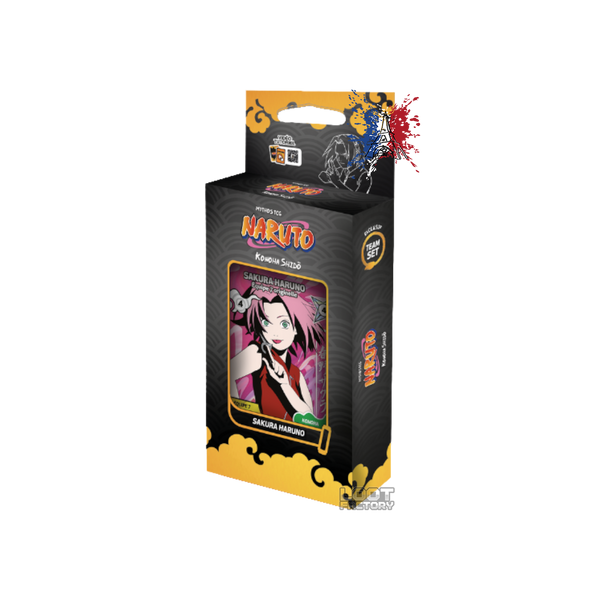 Team Set Sakura Haruno - Naruto Mythos TCG - Chapitre 1 : Konoha Shidō (2ème Édition) - Version Française