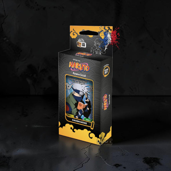 Team Set Kakashi Hatake - Naruto Mythos TCG - Chapitre 1 : Konoha Shidō (2ème Édition) - Version Française