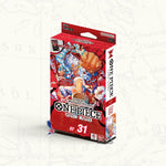 One Piece Card Game - Starter Deck ST-31 : Red - Monkey.D.Luffy (EN) + Booster OP-16