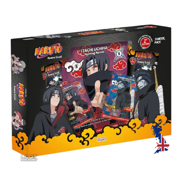 Starter Pack Itachi & Kisame - Naruto Mythos TCG - Chapitre 1 : Konoha Shidō (2ème Édition) - Version Anglaise