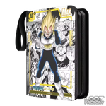 Classeur de Collection Dragon Ball - Vegeta (Design Carte TCG)