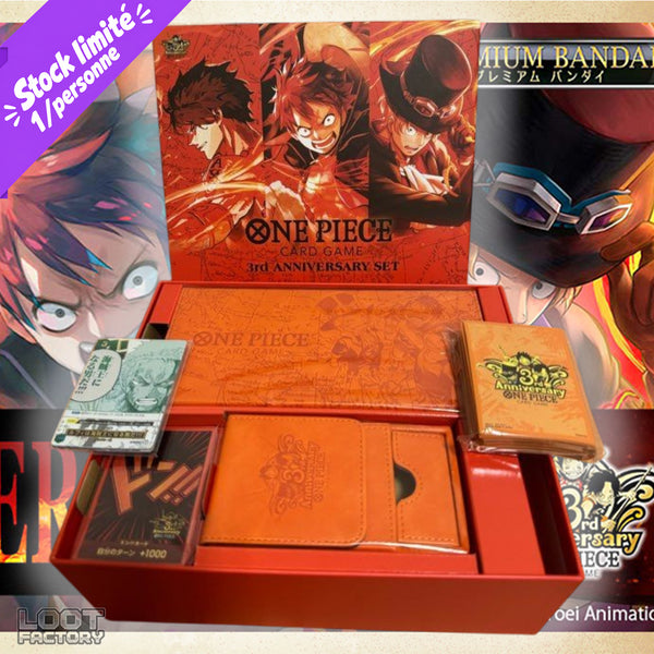 Coffret Collector - One Piece Card Game 3rd Anniversary Set (JAP)