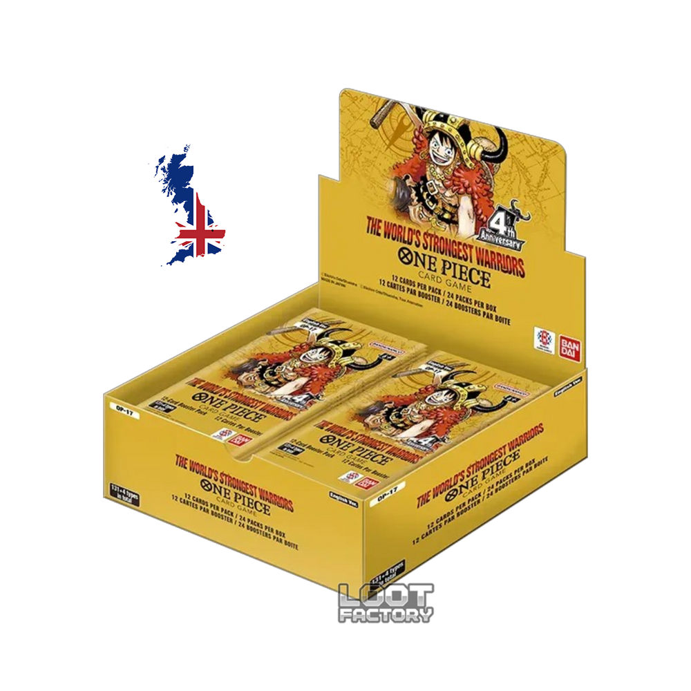 One Piece Card Game - Booster Box OP-17 "The World's Strongest Warriors" (EN)