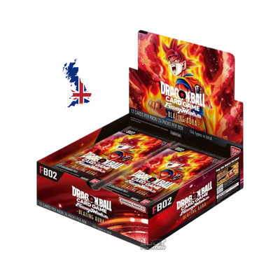 Display 24 Boosters Dragon Ball Super CG Fusion World - FB02 Blazing Aura - Version Anglaise