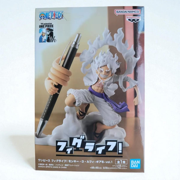 Soporte para bolígrafos Monkey D. Luffy Gear 5 - ¡FigLife! Vol. 1 - One Piece
