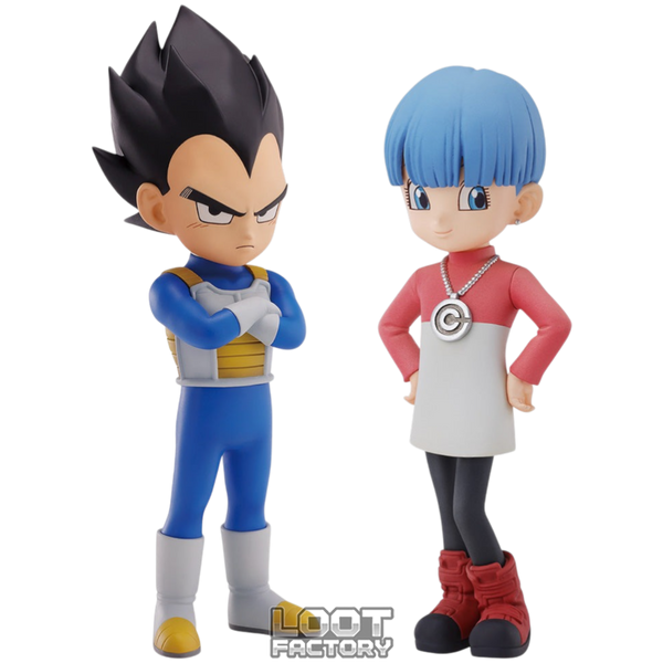 DRAGON BALL DAIMA - Vegeta (mini) & Bulma (mini) - Ichiban Kuji - B PRIZE