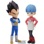 DRAGON BALL DAIMA - Vegeta (mini) & Bulma (mini) - Ichiban Kuji - B PRIZE
