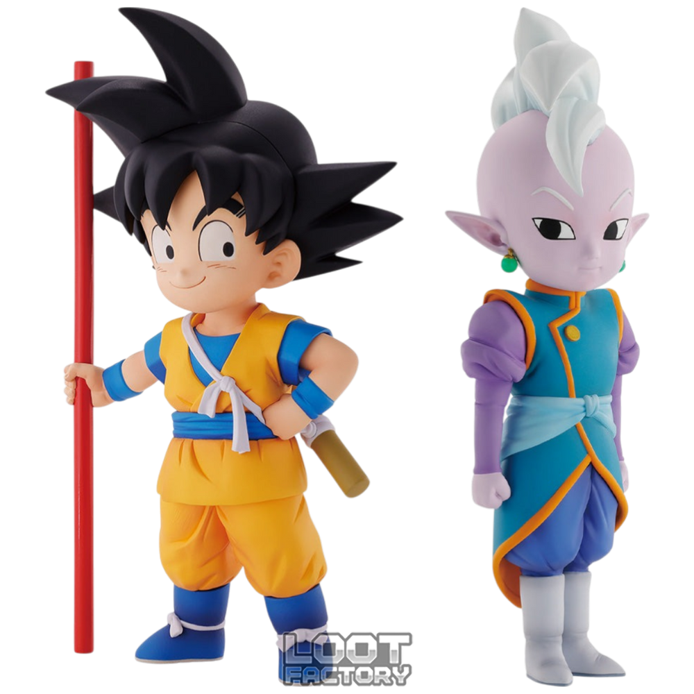 DRAGON BALL DAIMA - Goku (mini) & Kaioshin (mini) - Ichiban Kuji - A PRIZE