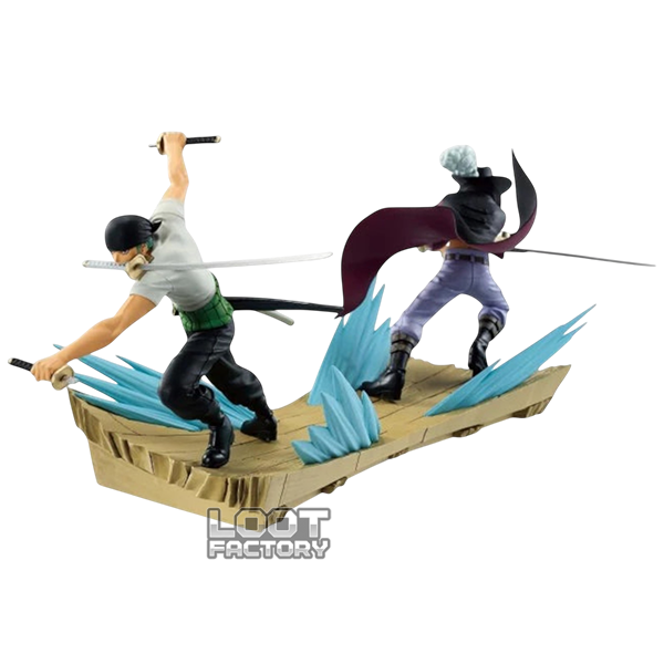 Roronoa Zoro vs. Dracule Mihawk - Flash of the Heavenly Blade - One Piece