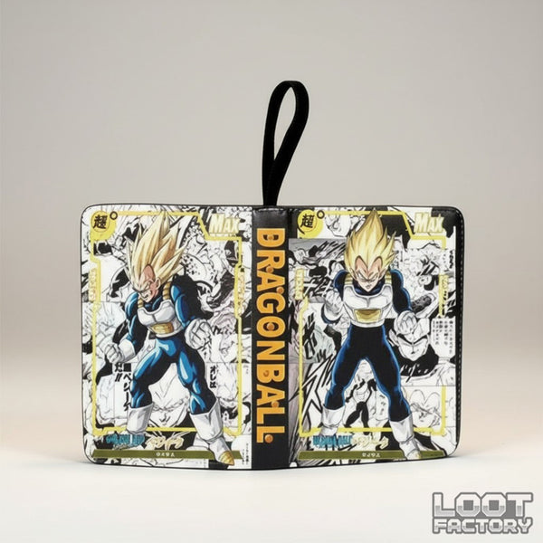 Classeur de Collection Dragon Ball - Vegeta (Design Carte TCG)
