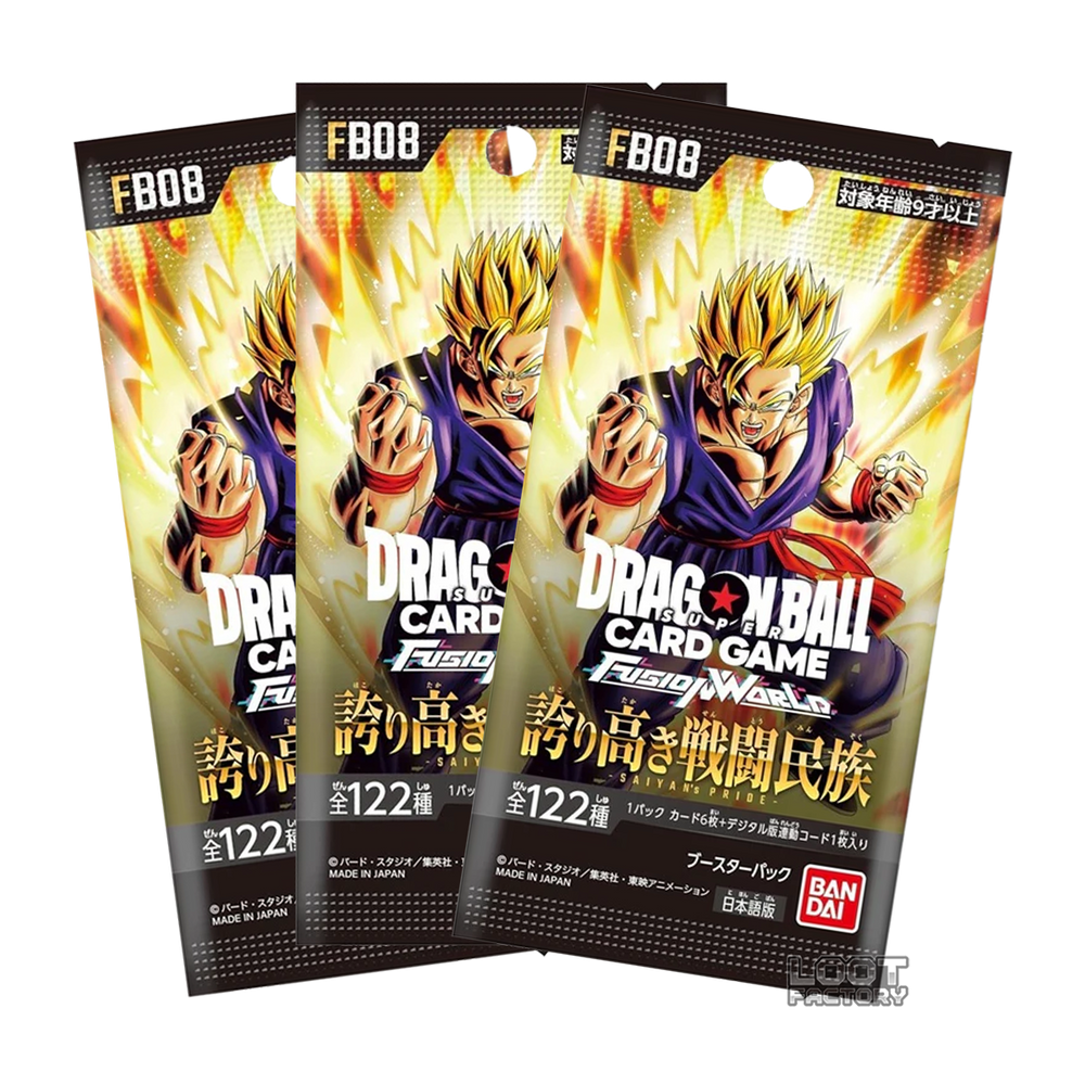 Dragon Ball Super Card Game: Fusion World - Sobre FB08 (JAP)