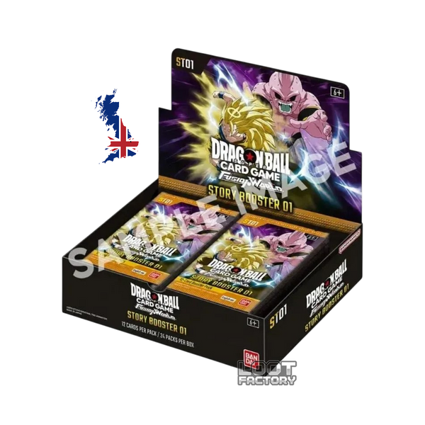 Dragon Ball Super Card Game: Fusion World - Booster Box ST01 (Story Booster 01) - Version Anglaise